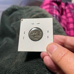 Vintage Coin in Display Holder